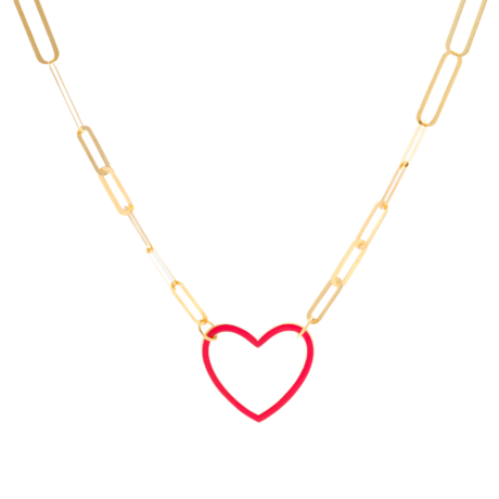 Sweet Heart Choker Necklace