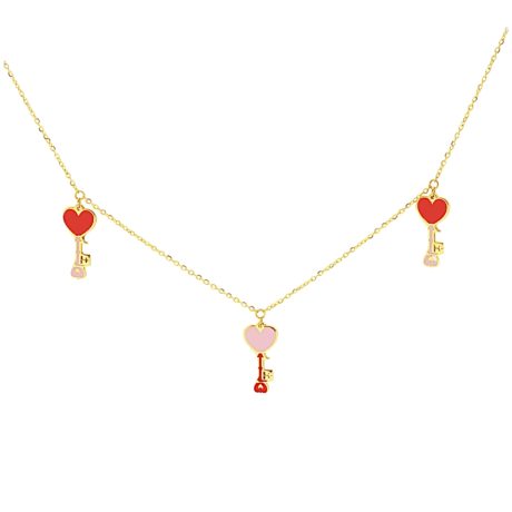 Heart-locks Necklace