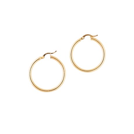 Circle Medium Hoop Earring