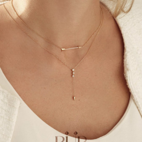 Arrow Diamond Necklace