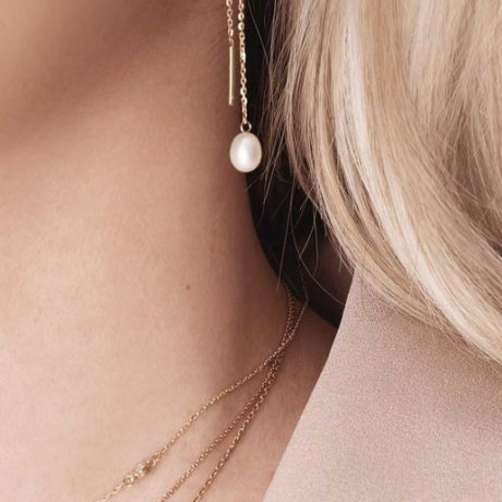 Pearl Dangling Earrings