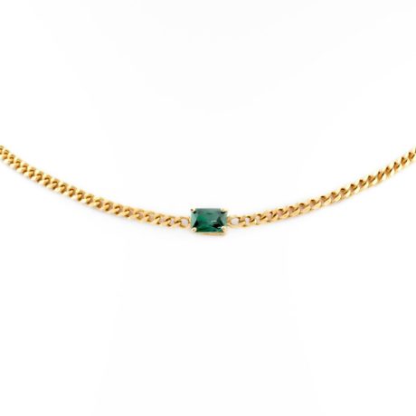 Emerald Green Choker Necklace