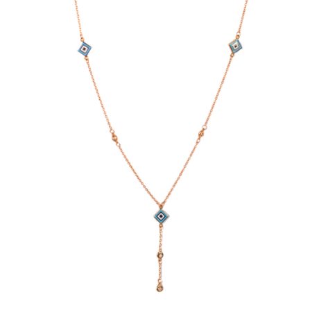 Frozen Squares Diamond Necklace