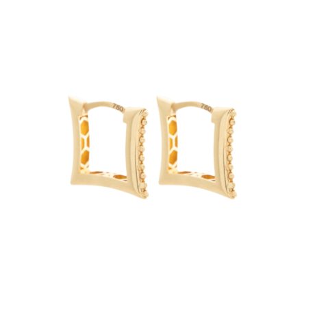 Geometric Square Earrings