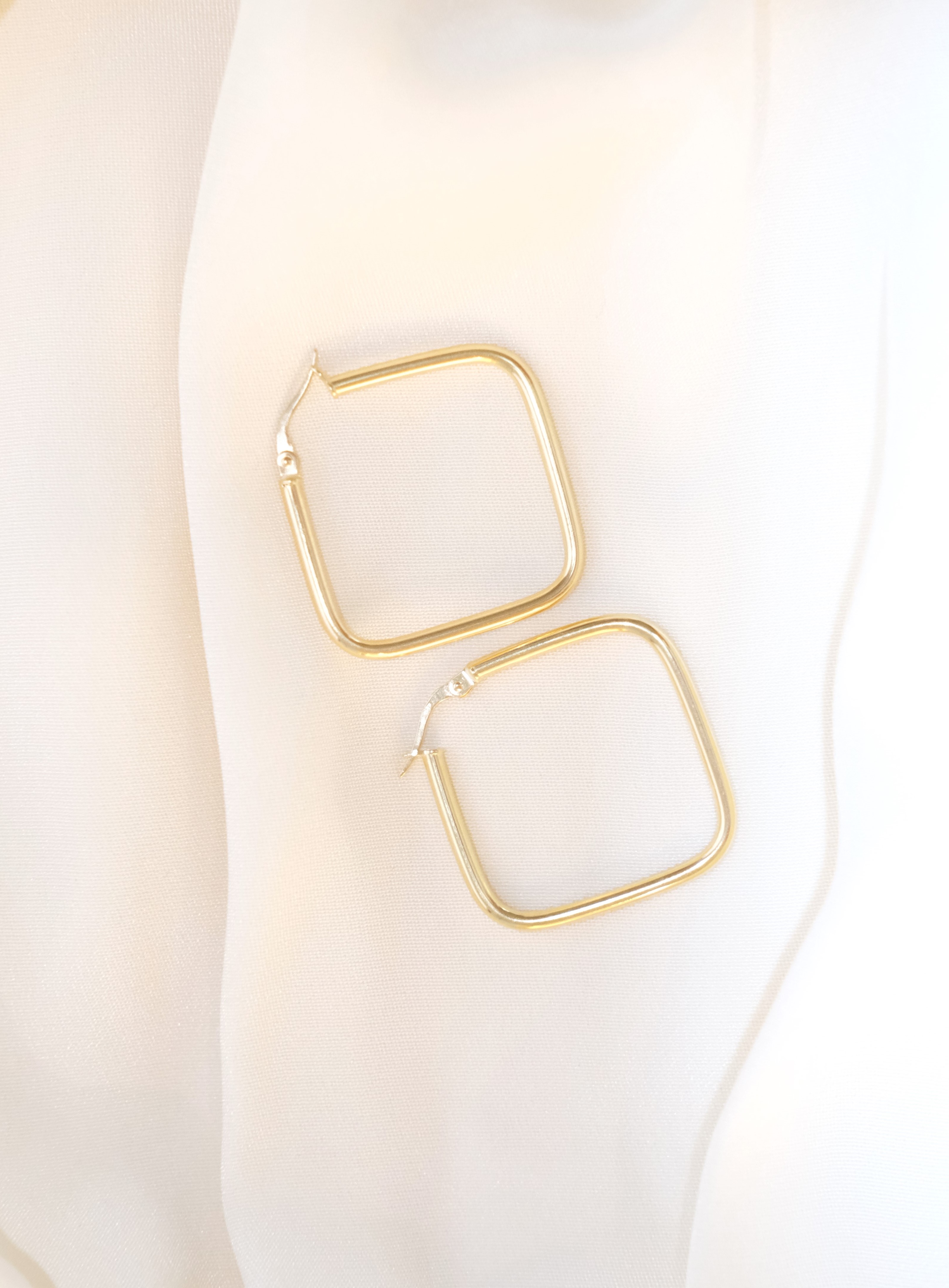 Square Hoop Earrings