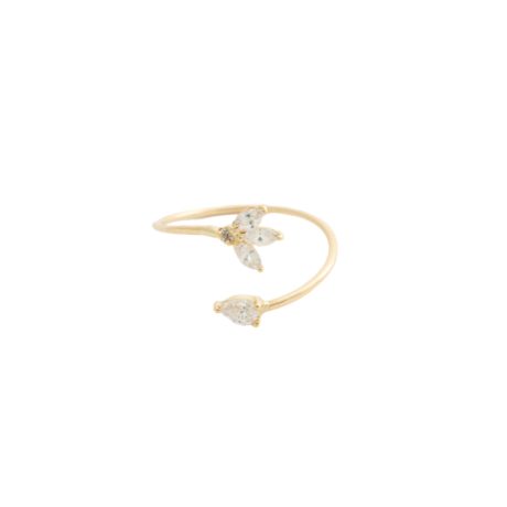 Lotus Adjustable Ring