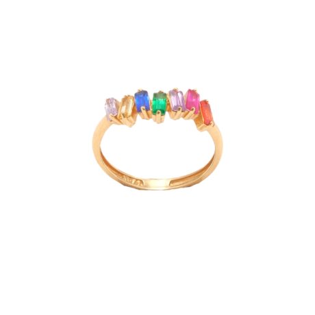 Half Rainbow Ring