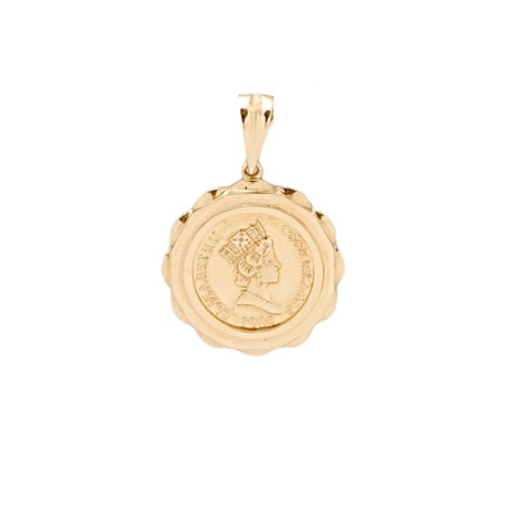 British Queen Coin Pendant