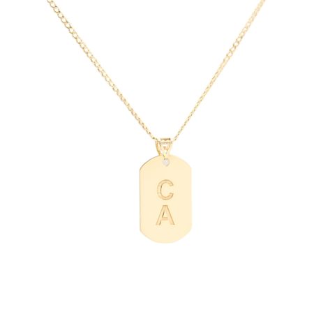 Soldier Tag Men Necklace