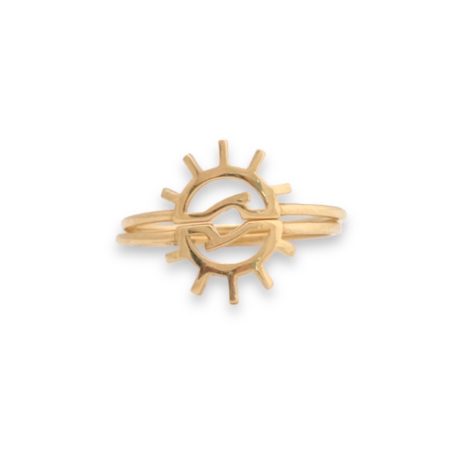 Sunrise Sunset Double Ring