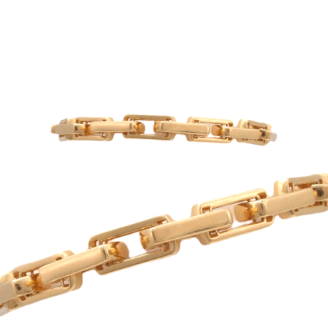 Thick Paperclip Chain Bracelet