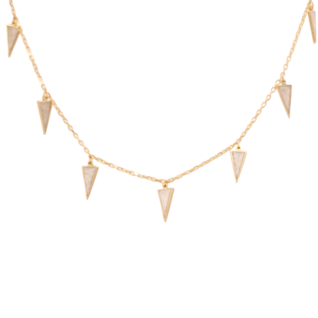 Ice Spikes Chain Necklace