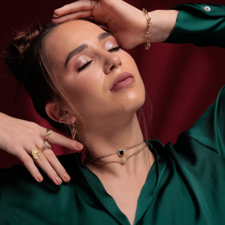 Black Onyx Stone Choker