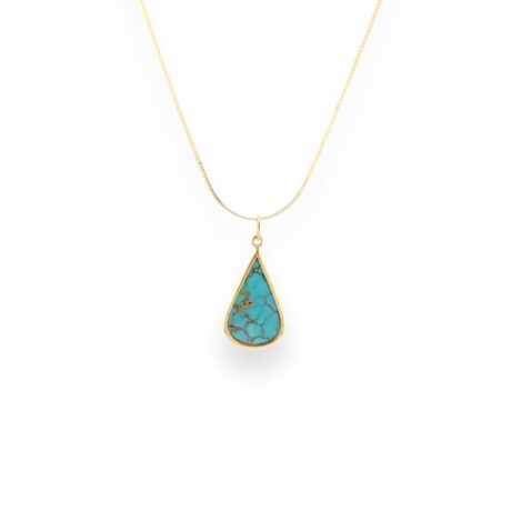 Turquoise Waterdrop Necklace