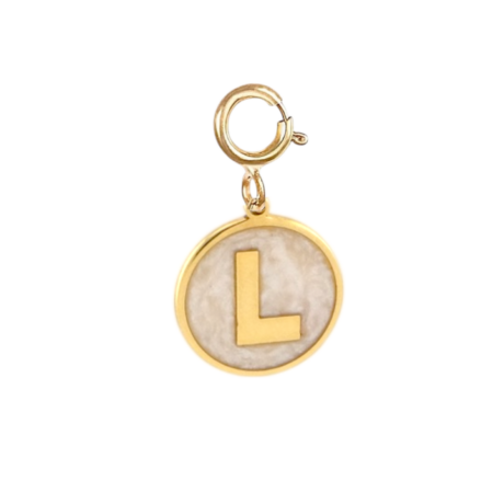 Letter Token Charm