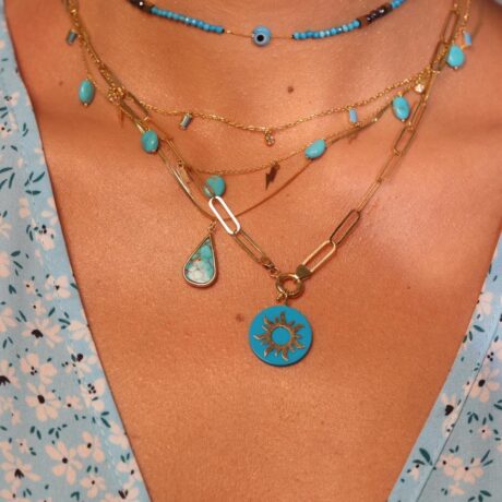 Turquoise Eye Choker