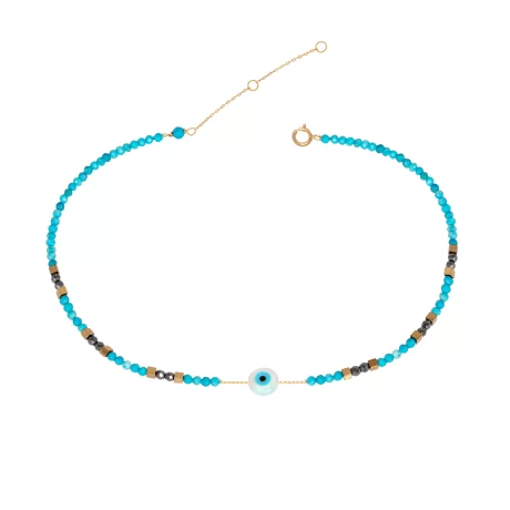 Turquoise Eye Choker